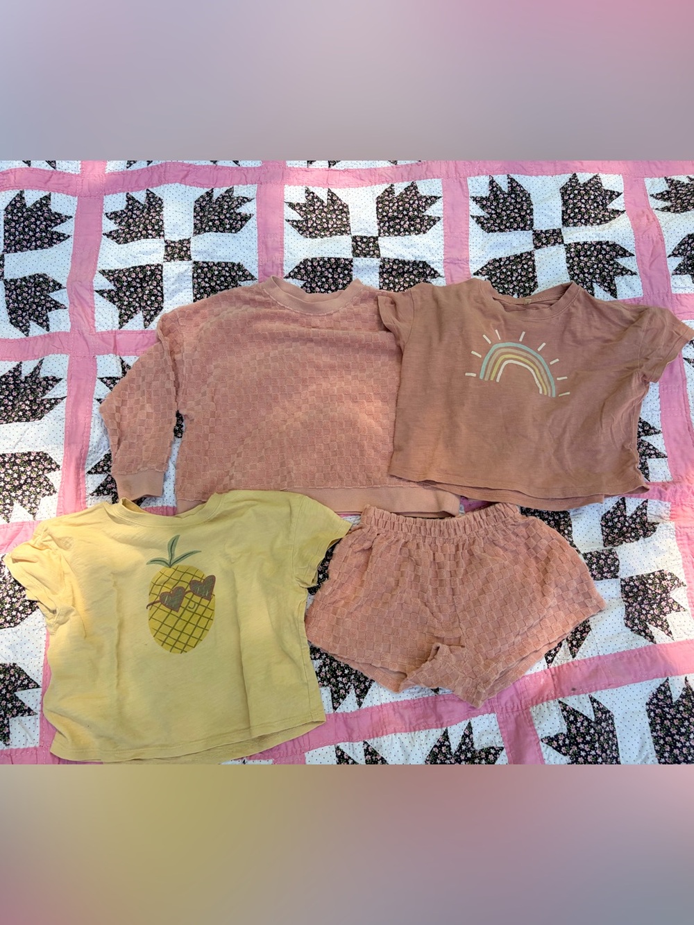 Rylee + Cru girls summer play bundle size 6-7